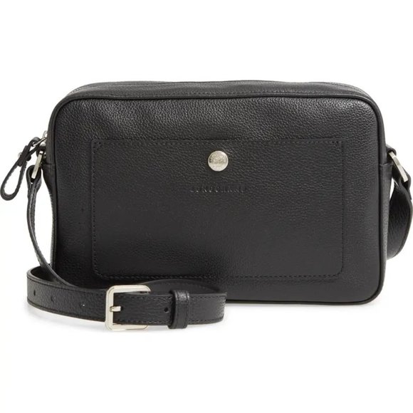 Longchamp Bags Nwt Longchamp Le Foulonne Leather Camera Crossbody Bag Black 0 Authentic